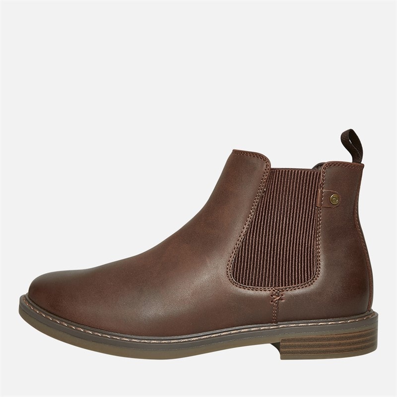 Deakins Mens Del Chelsea Boots Mid Brown - Image 1