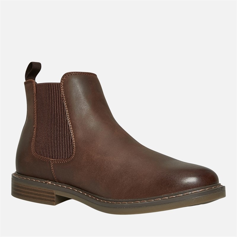 Deakins Mens Del Chelsea Boots Mid Brown - Image 5