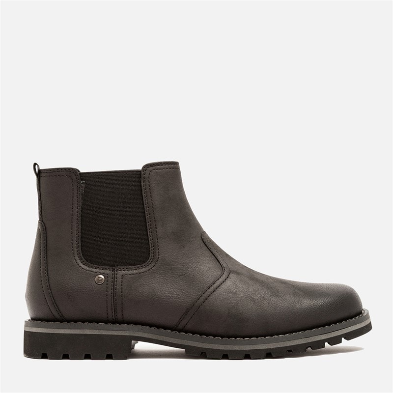 Deakins Mens Matterhorn Chelsea Boots Black - Image 1