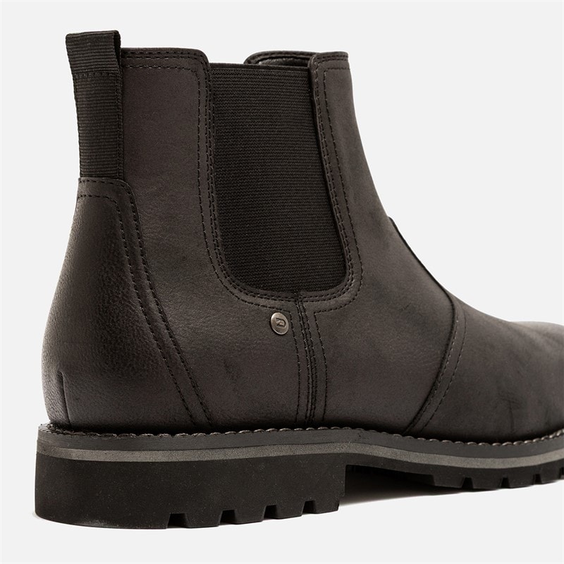 Deakins Mens Matterhorn Chelsea Boots Black - Image 4