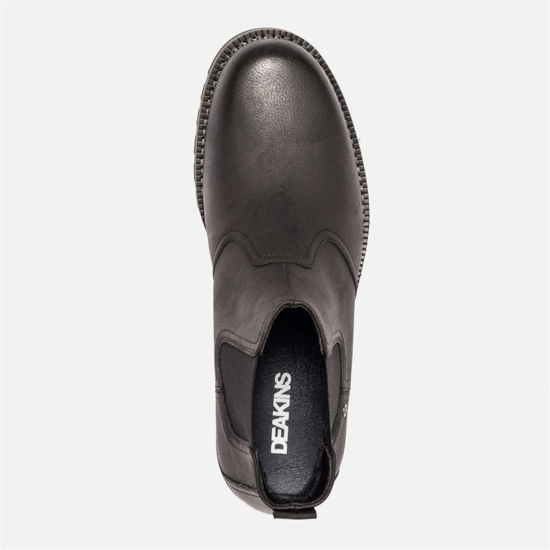 Deakins Mens Matterhorn Chelsea Boots Black - Image 5