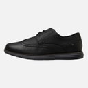 Deakins Mens Karl Brogue Shoes Black/Charcoal