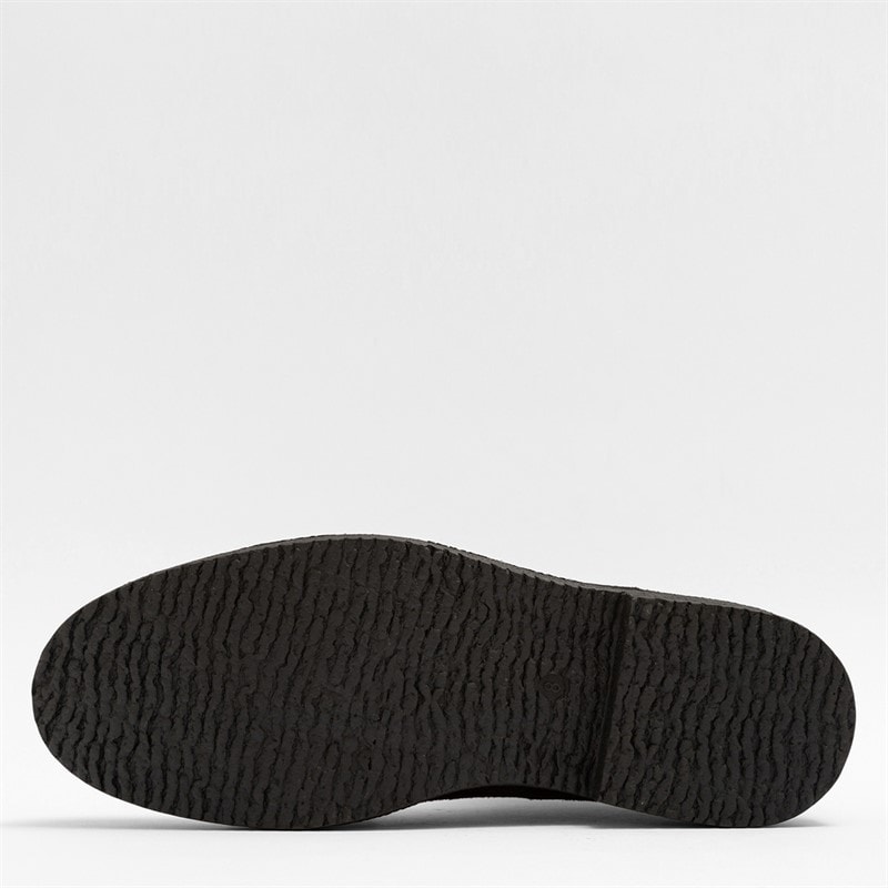 Deakins Mens Oakwood Chelsea Boots Black Suede - Image 2