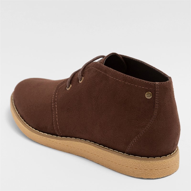 Deakins Mens Carlton Chukka Boots Chocolate Brown - Image 3