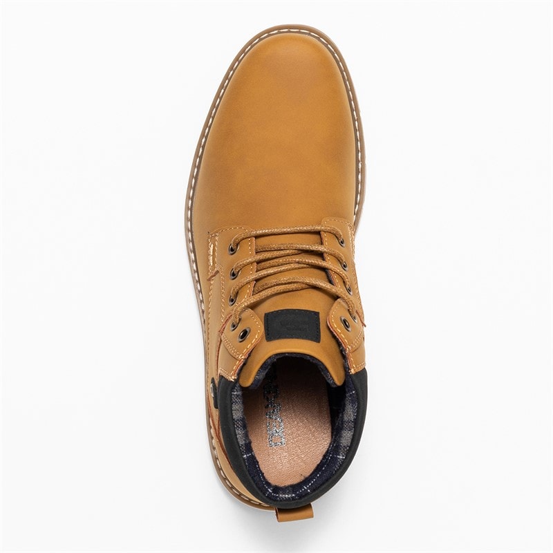 Deakins Mens Oxford II Boots Dark Wheat - Image 4