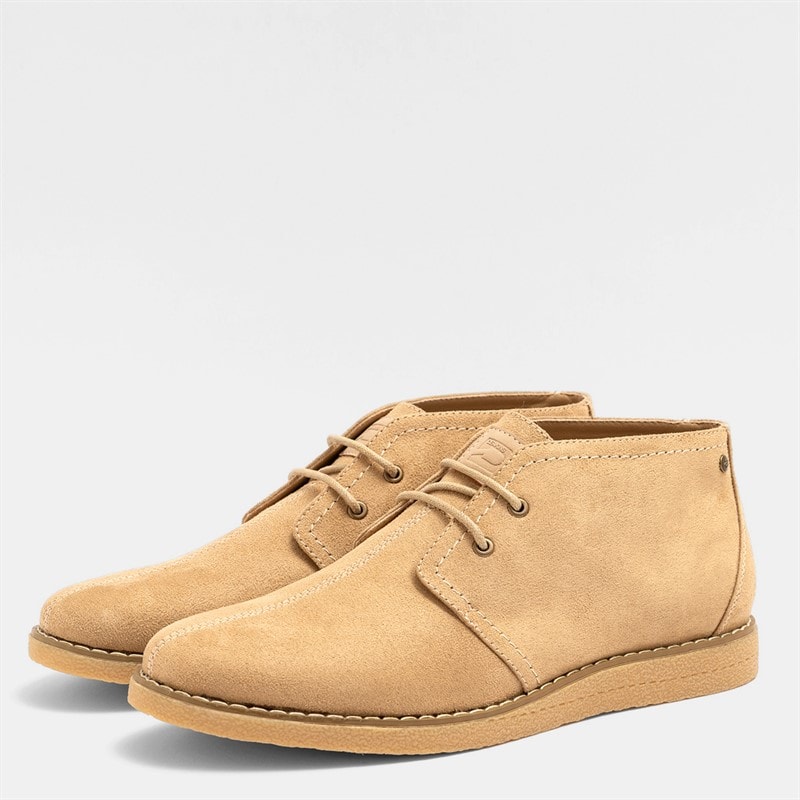 Deakins Mens Carlton Chukka Boots Sand