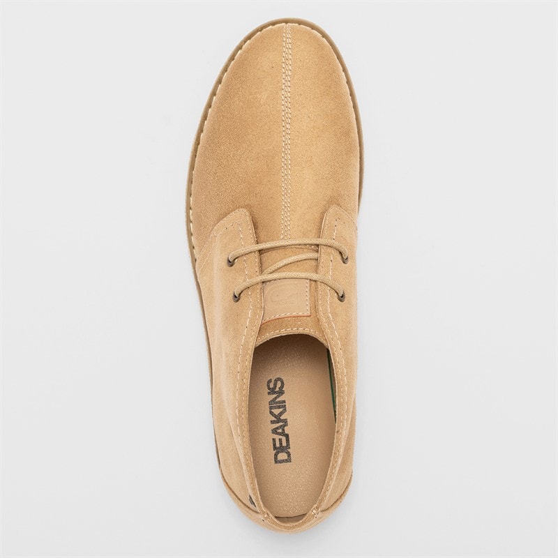 Deakins Mens Carlton Chukka Boots Sand - Image 4