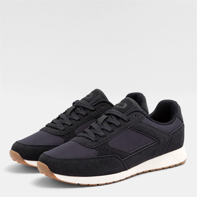 Deakins Mens Halton Trainers Navy - Image 1