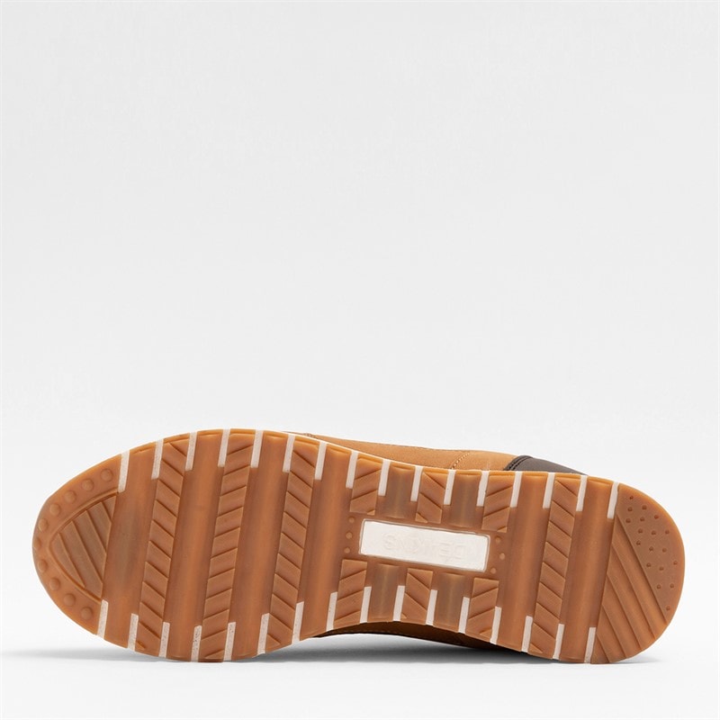 Deakins Mens Halton Trainers Tan - Image 2