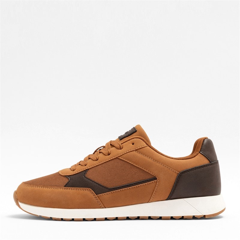 Deakins Mens Halton Trainers Tan - Image 5