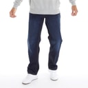 Duck and Cover Mens Rushawn Relaxed Fit Jeans Dark Wash