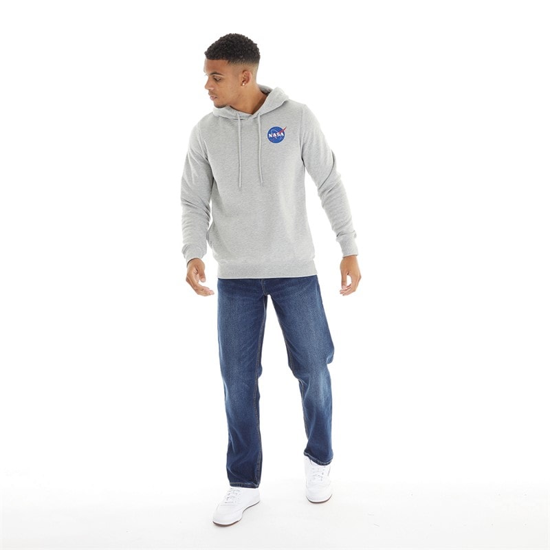 Duck and Cover Mens Rushawn Relaxed Fit Jeans Mid Wash - Image 4