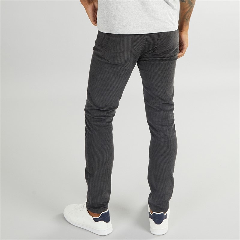 Duck and Cover Mens Cordsome Trousers Anthracite - Image 2