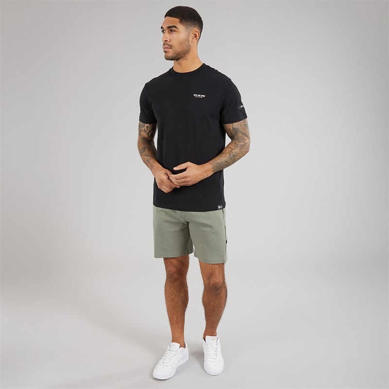 Duck and Cover Mens Landway T-Shirt Black - Image 4