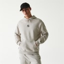 New Era Mens New York Yankees Hoodie Light Beige