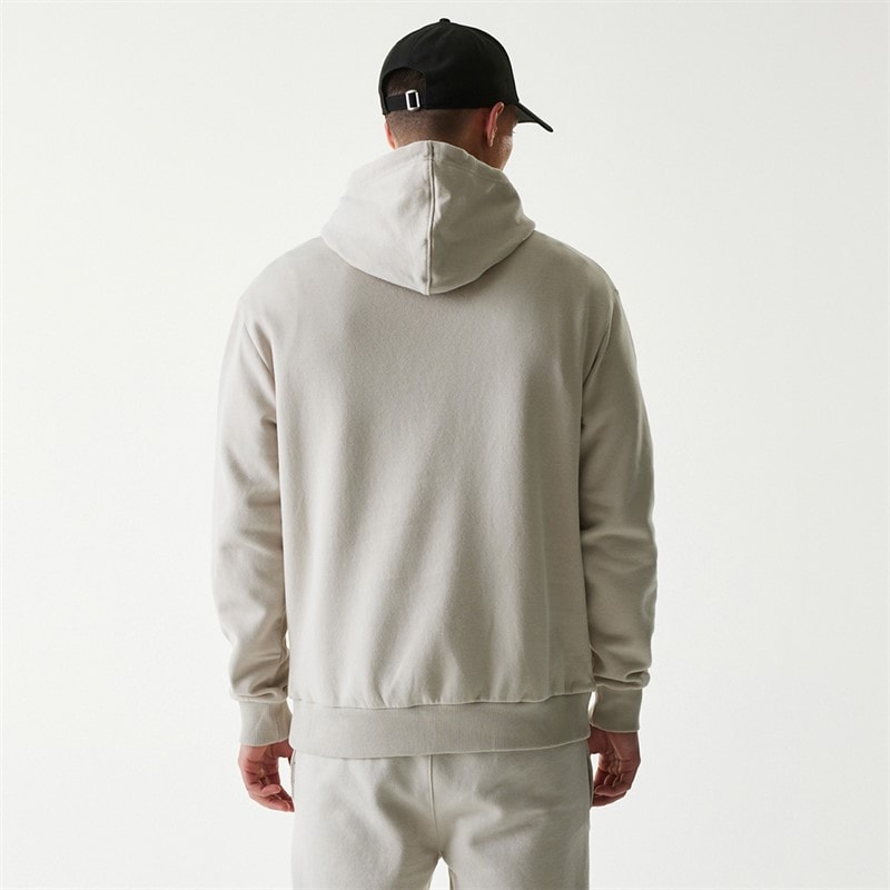 New Era Mens New York Yankees Hoodie Light Beige - Image 2