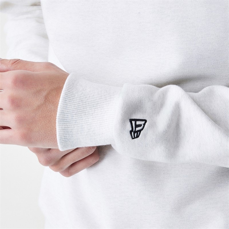 New Era Mens Essentials Sweatshirt Grey Pastel - Image 4