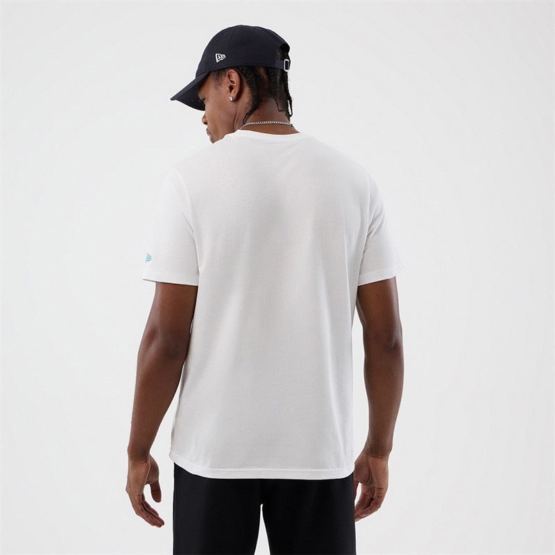 New Era Mens New York Yankees T-Shirt White - Image 2