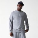 New Era Mens New York Yankees Sweatshirt Grey Med