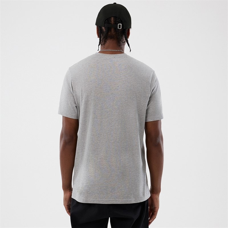 New Era Mens New York Yankees T-Shirt Grey Med - Image 2
