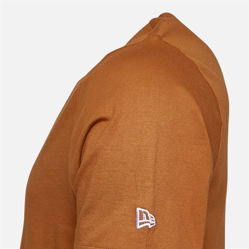 New Era Los Angeles Dodgers T-Shirt Med Brown - Image 2