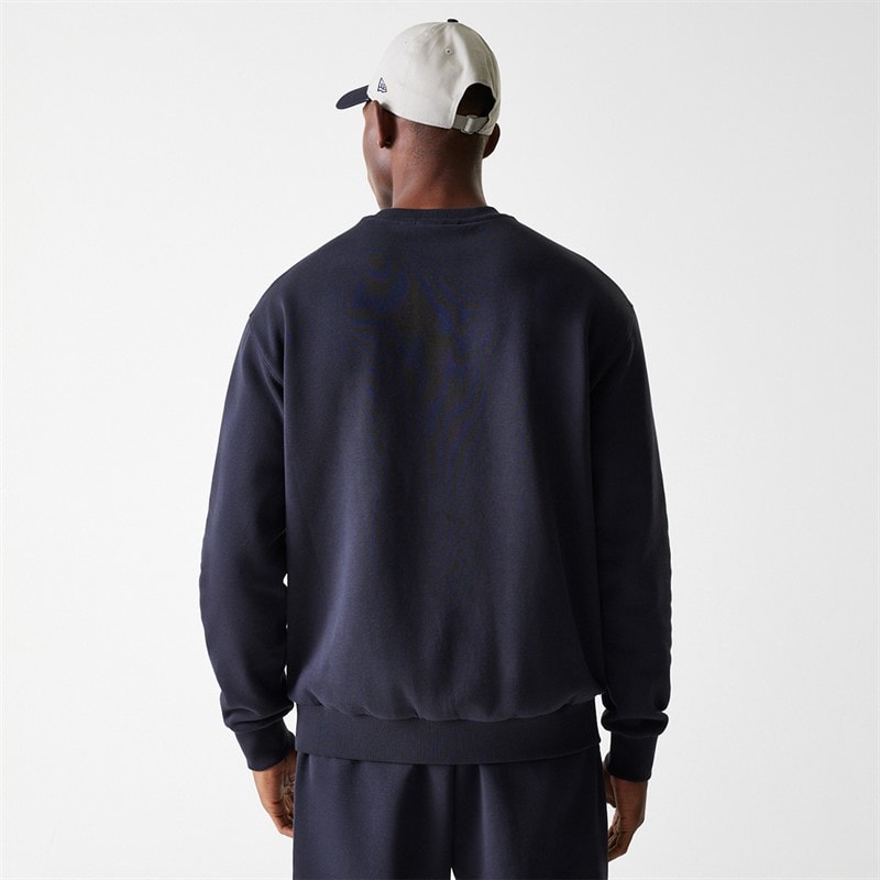 New Era Mens New York Yankees Sweatshirt Navy - Image 2