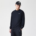 New Era Mens Essentials Sweatshirt Black