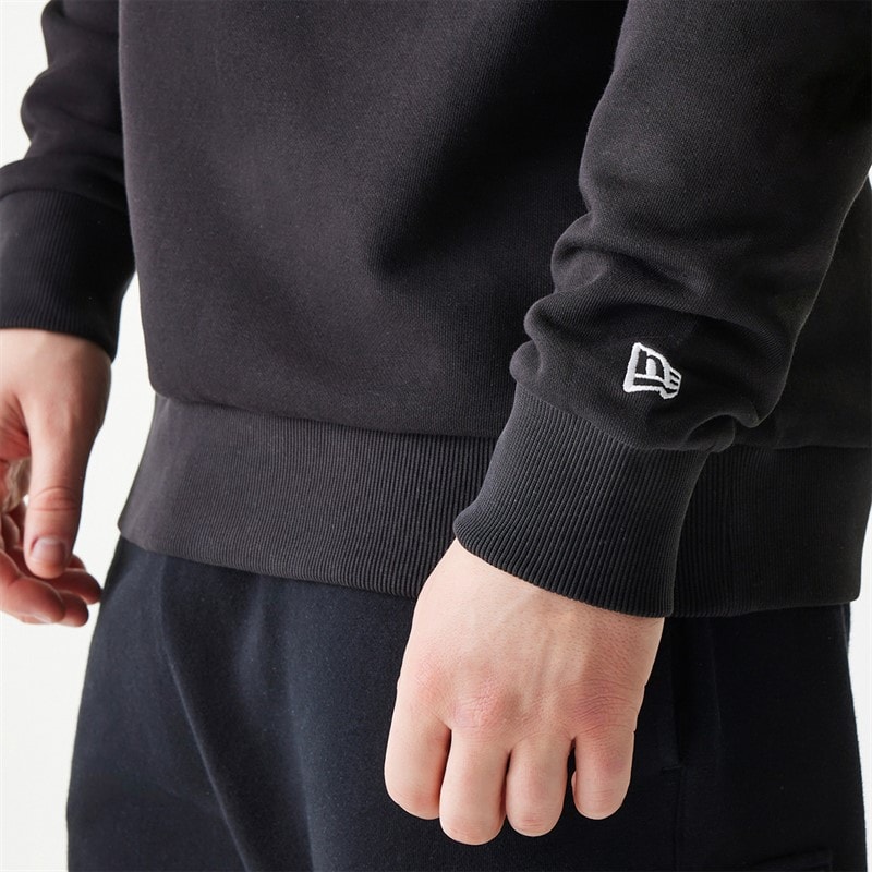 New Era Mens New York Yankees Sweatshirt Black - Image 5