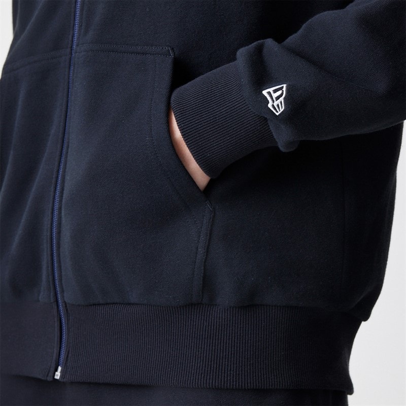 New Era Mens Essentials Hoodie Black - Image 4