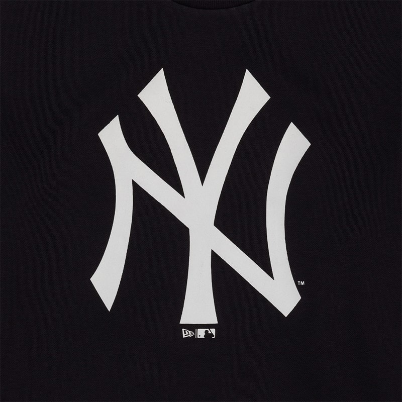 New Era Mens New York Yankees Sweatshirt Navy/White - Image 3