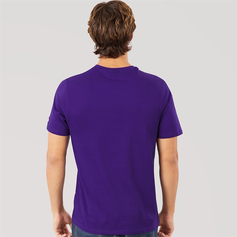 New Era Mens NBA Graphic Los Angeles Lakers T-Shirt Trp - Image 2