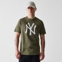 New Era Mens New York Yankees T-Shirt Novwhi
