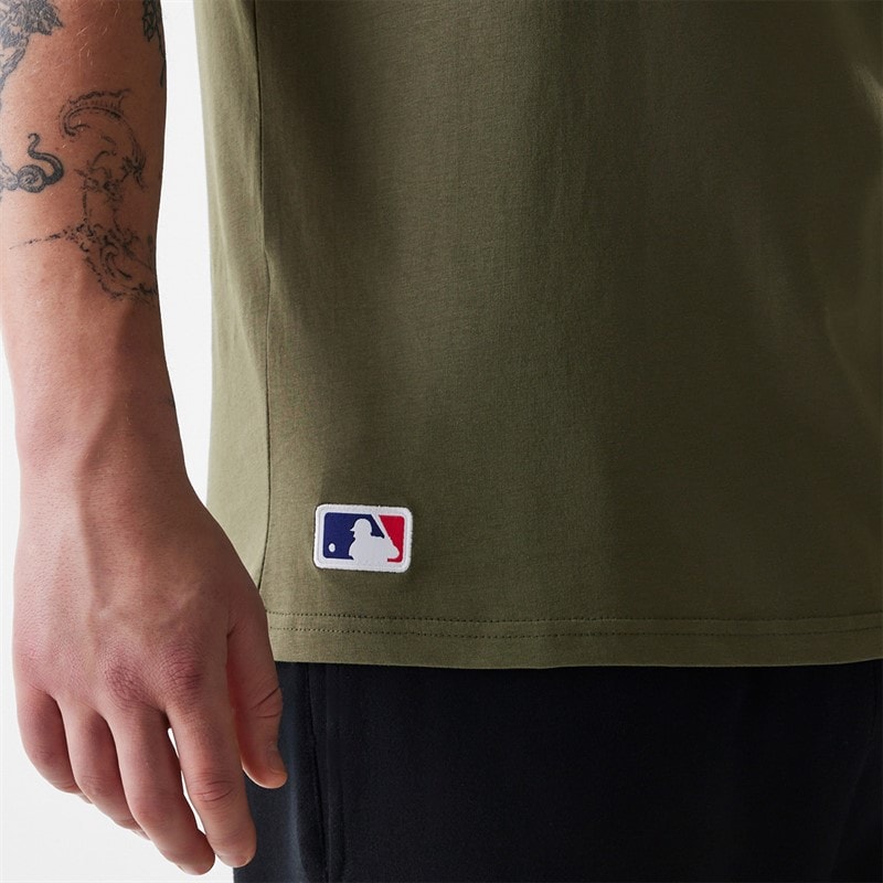 New Era Mens New York Yankees T-Shirt Novwhi - Image 4