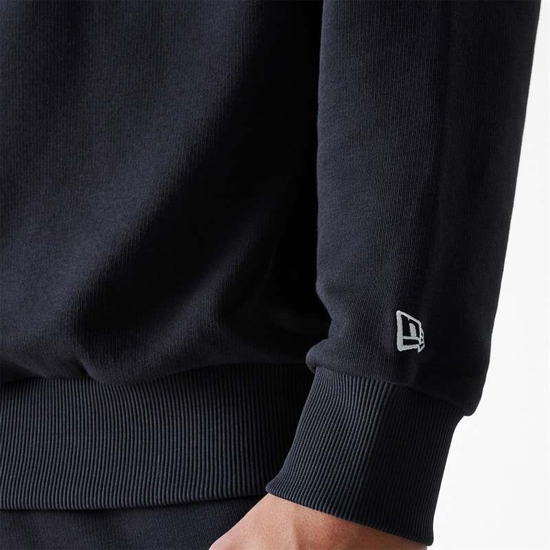 New Era Mens New York Yankees Sweatshirt Black - Image 4