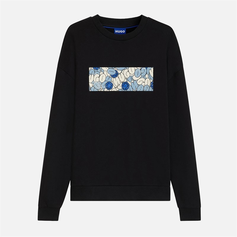 HUGO Mens Neprix Sweatshirt Black