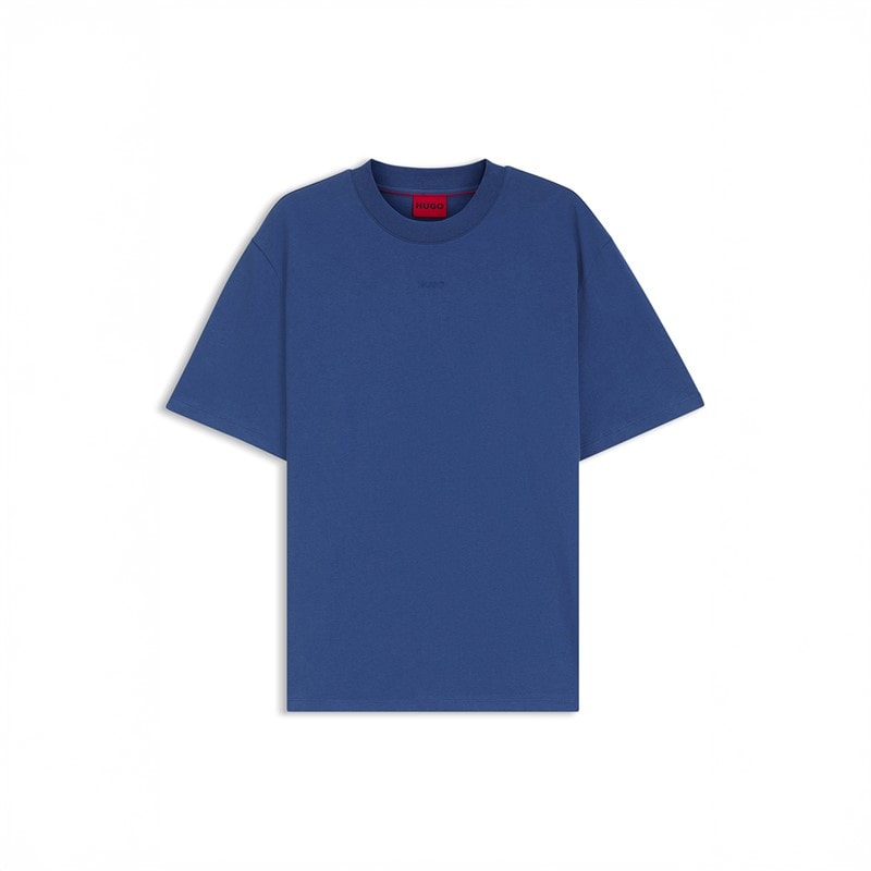 HUGO Mens Dapolino T-Shirt Medium Blue