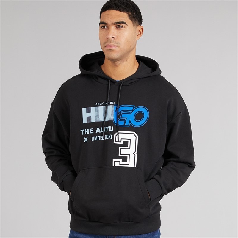 HUGO Mens Nesidi Sweatshirt Black
