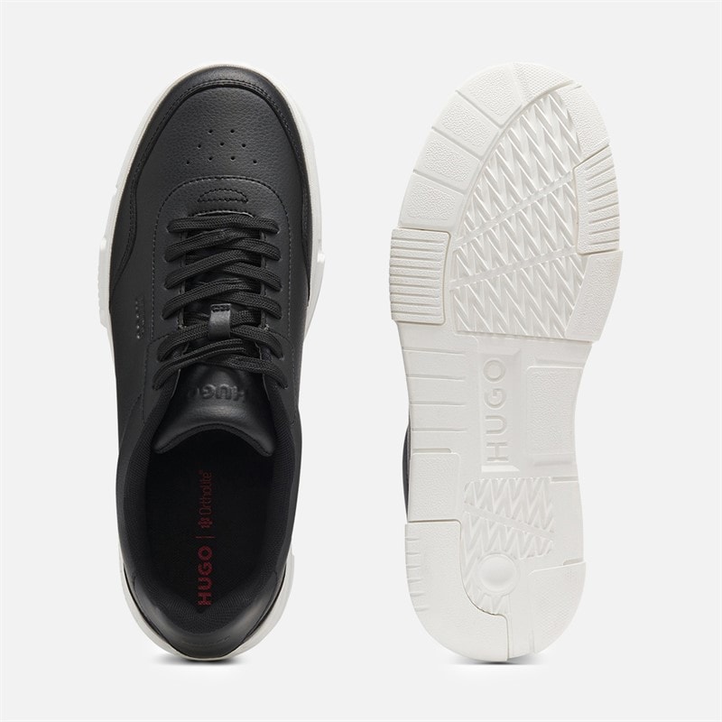 HUGO Mens Yarrow Sneakers Black - Image 2