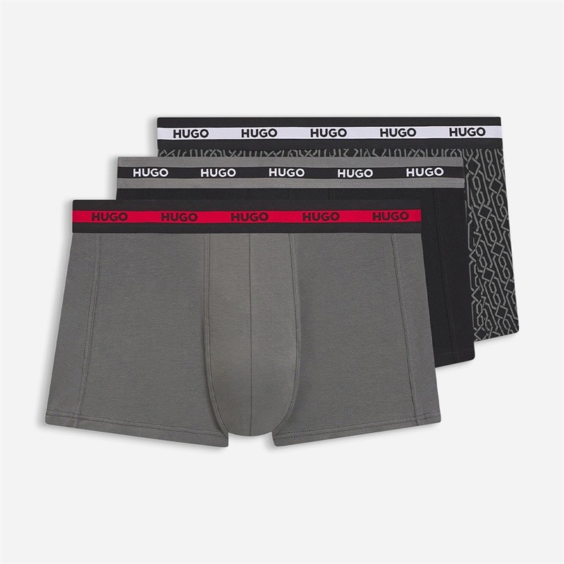 HUGO Mens Planet Boxers Multi - Image 1