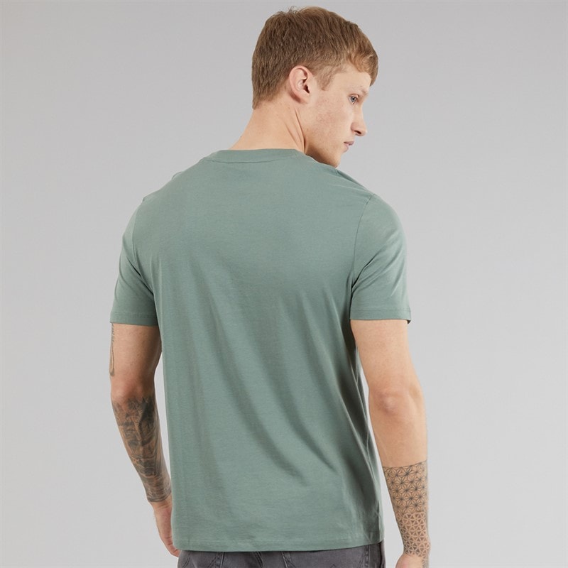 HUGO Mens Dulivio T-Shirt Open Green - Image 2
