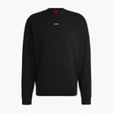 HUGO Mens Dapocrew Sweatshirt Black