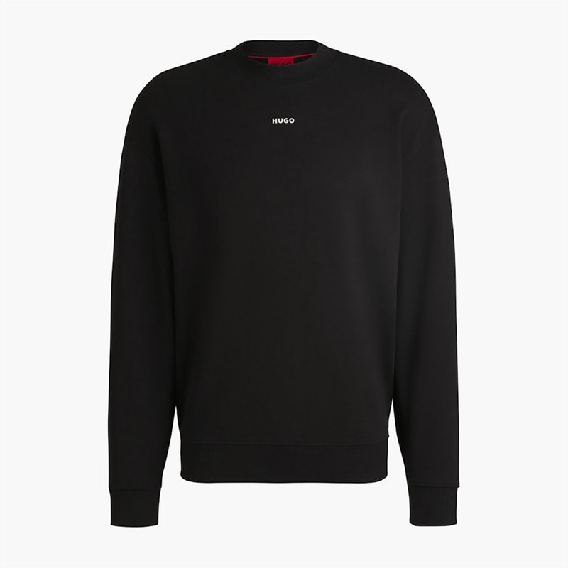 HUGO Mens Dapocrew Sweatshirt Black