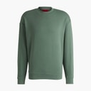 HUGO Mens Dapocrew Sweatshirt Open Green