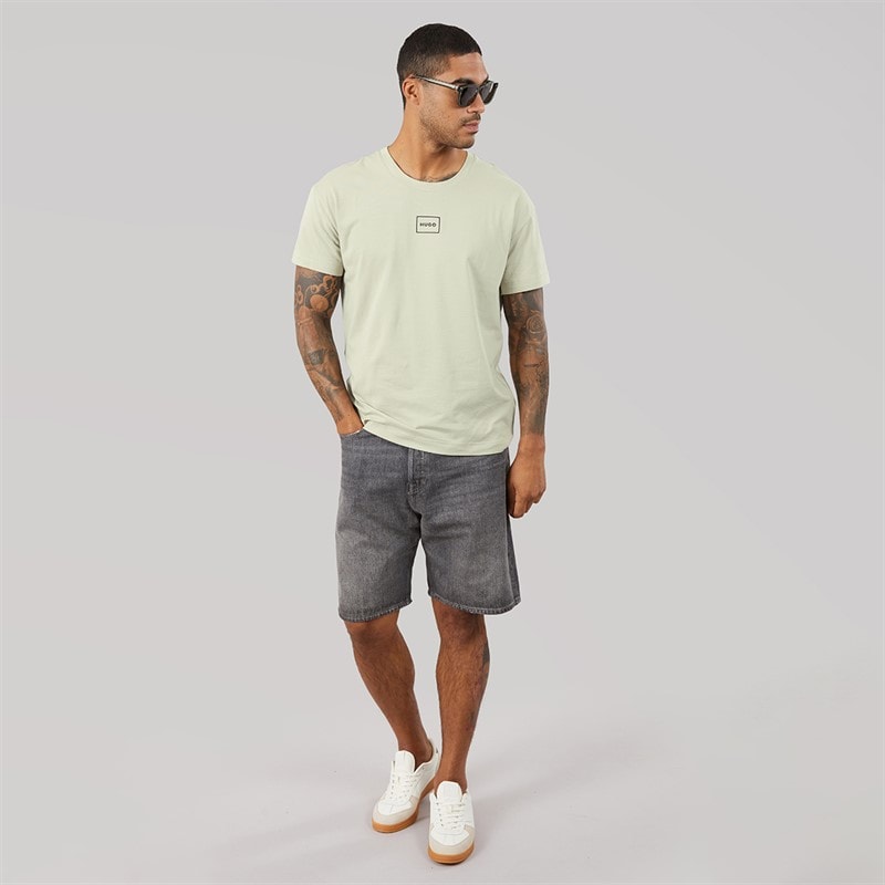 HUGO Mens Laze T-Shirt Multi - Image 4