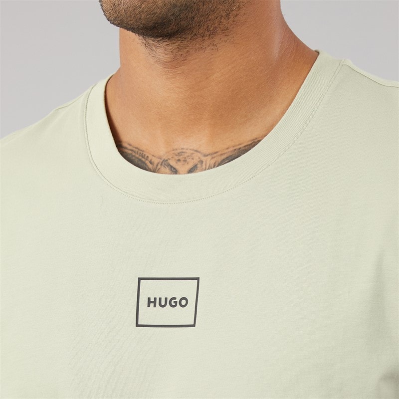 HUGO Mens Laze T-Shirt Multi - Image 5