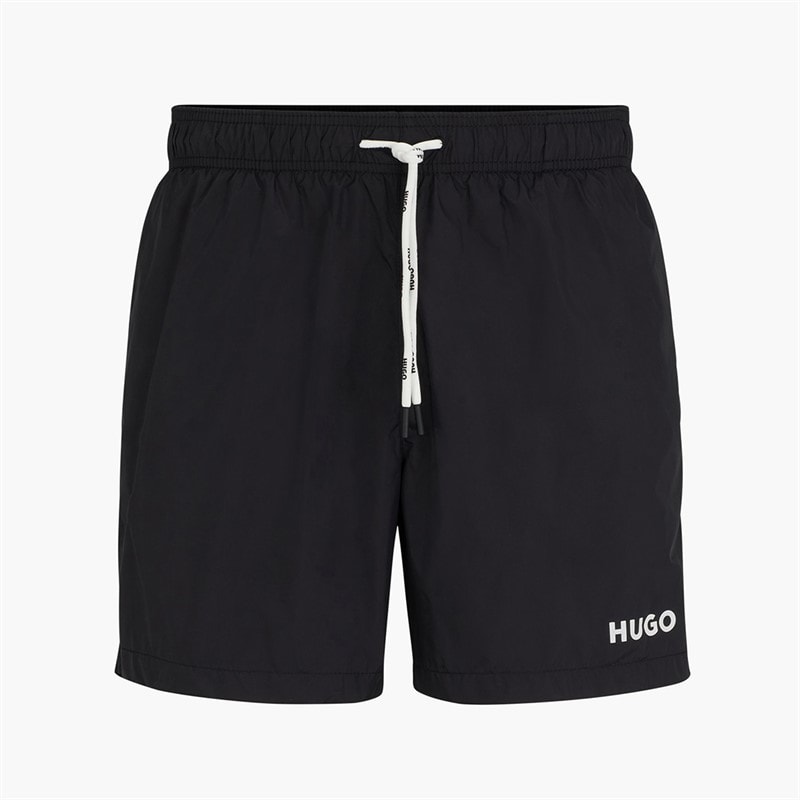 HUGO Mens Haiti Swim Shorts Black