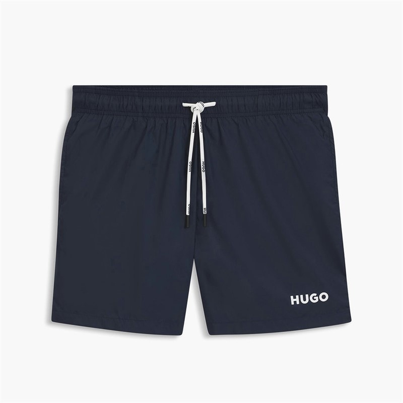 HUGO Mens Haiti Swim Shorts Dark Blue