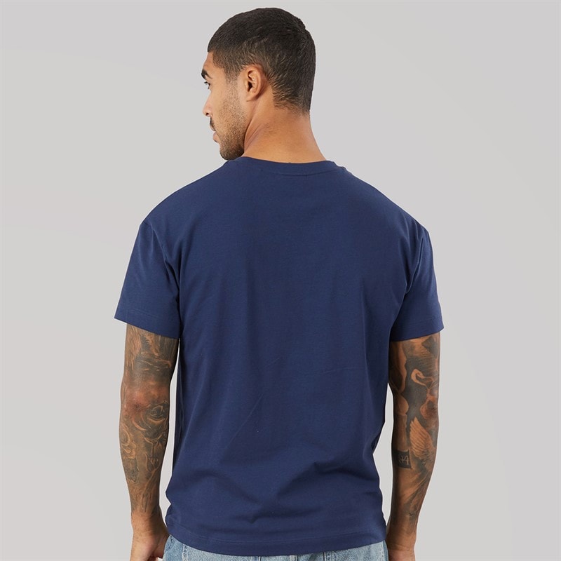 HUGO Mens Laze T-Shirt Navy - Image 2