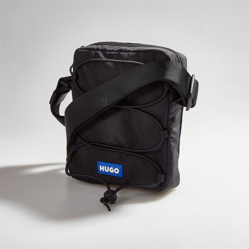 HUGO Mens Vytal Cross Body Bag Black