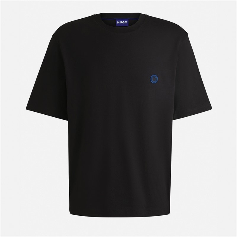 HUGO Mens Niley T-Shirt Black